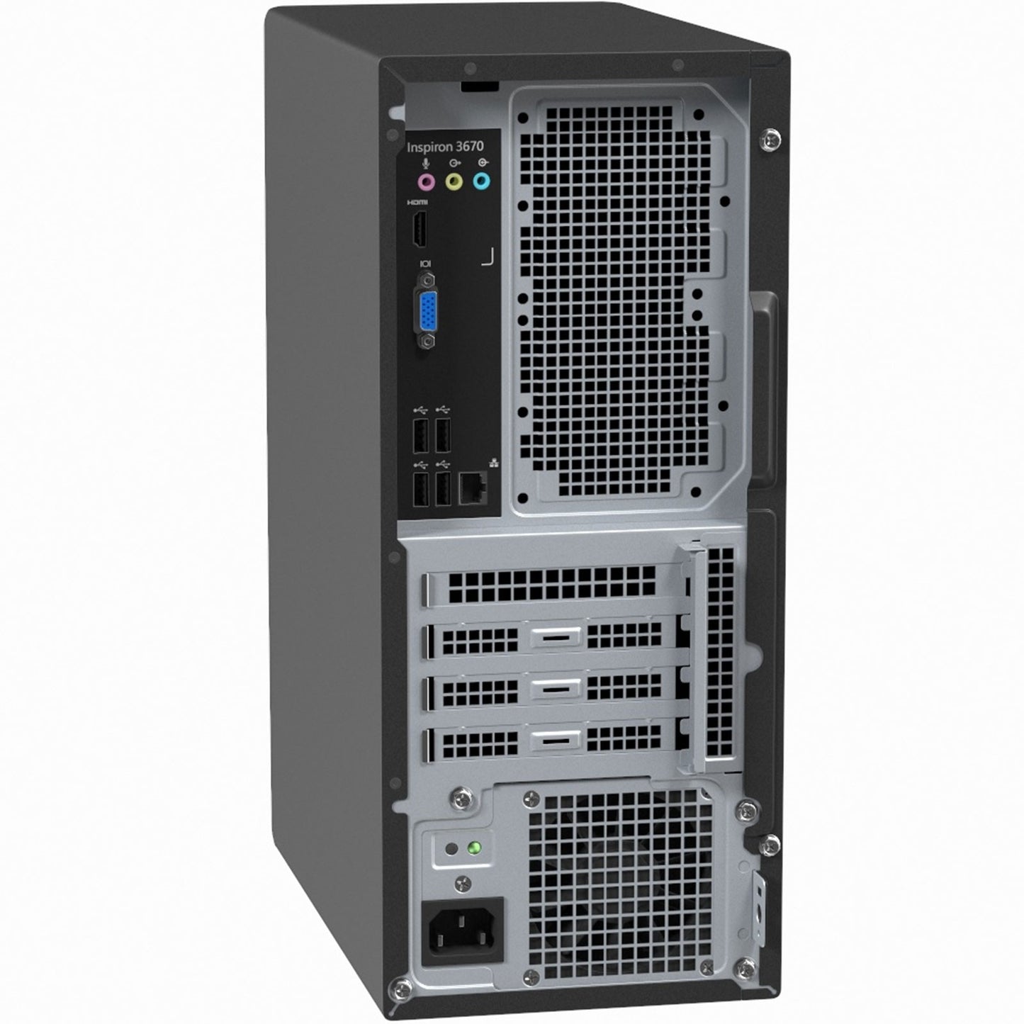 Dell Inspiron 3670 Tower PC Computer Intel i7-8700 Ram 16GB SSD 512GB Freedos (Ricondizionato Grado A)