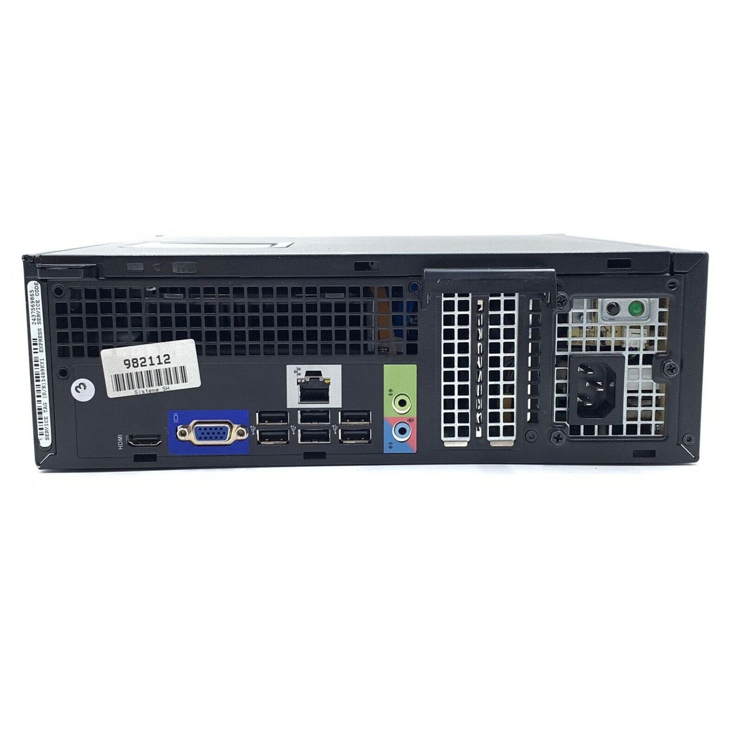 Dell Optiplex 3010 SFF Computer Intel i5-3470 Ram 8Gb SSD 240Gb HDMI (Ricondizionato Grado A)