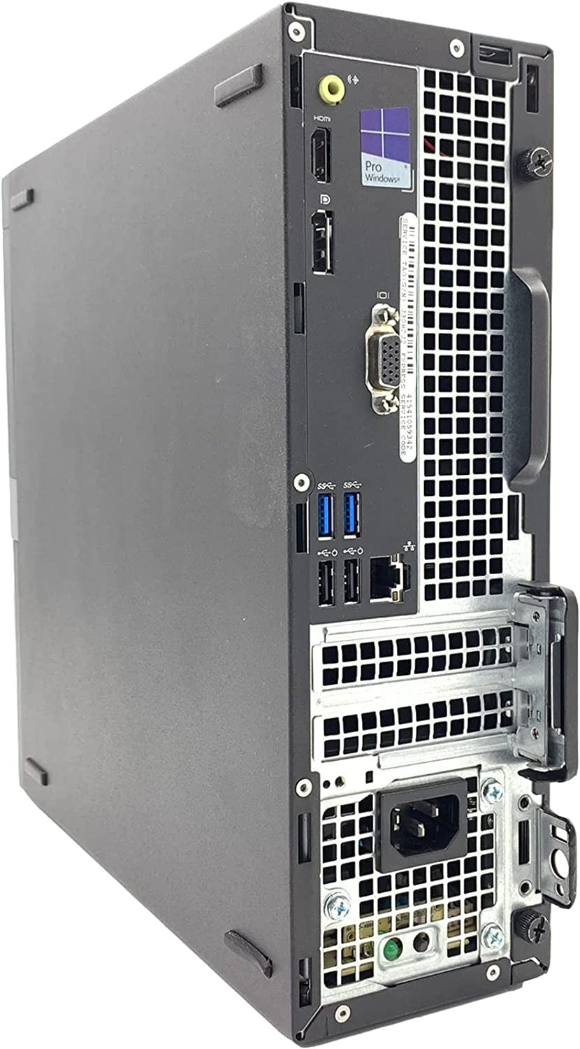 Dell Optiplex 3040 SFF Computer Intel i7-6700T Ram 8GB SSD 240GB HDD 500GB (Ricondizionato Grado A)