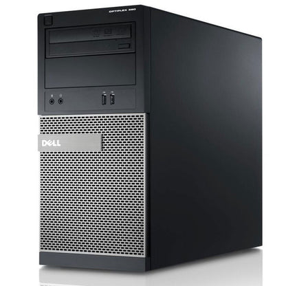 Dell Optiplex 390 Tower Computer Intel i5-2400 Ram 16GB SSD 240GB HDD 500GB DVD-ROM Freedos (Ricondizionato)