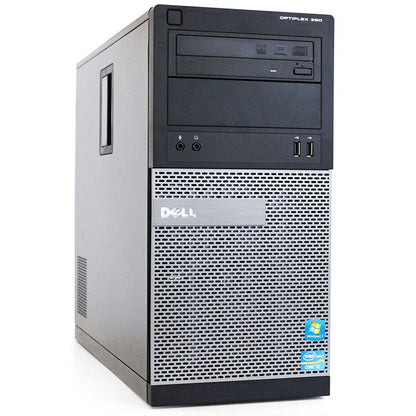 Dell Optiplex 390 Tower Computer Intel i5-2400 Ram 16GB SSD 240GB HDD 500GB DVD-ROM Freedos (Ricondizionato)