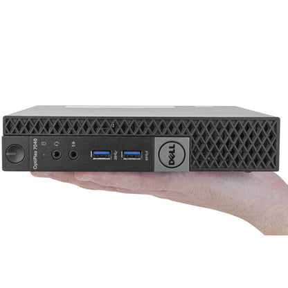 Dell Optiplex 7040 Mini Computer Intel i5-6400T Ram 8GB SSD 240GB (Ricondizionato Grado A)