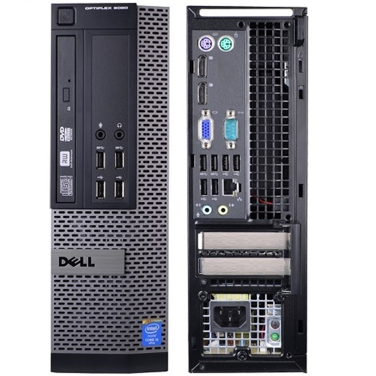 Dell Optiplex 9020 SFF PC Computer Intel i5-4430 Ram 8GB SSD 240GB DVD-ROM (Ricondizionato Grado A)