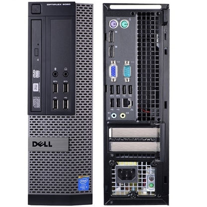 Dell Optiplex 9020 SFF PC Computer Intel i5-4430 Ram 8GB SSD 240GB DVD-ROM (Ricondizionato Grado A)