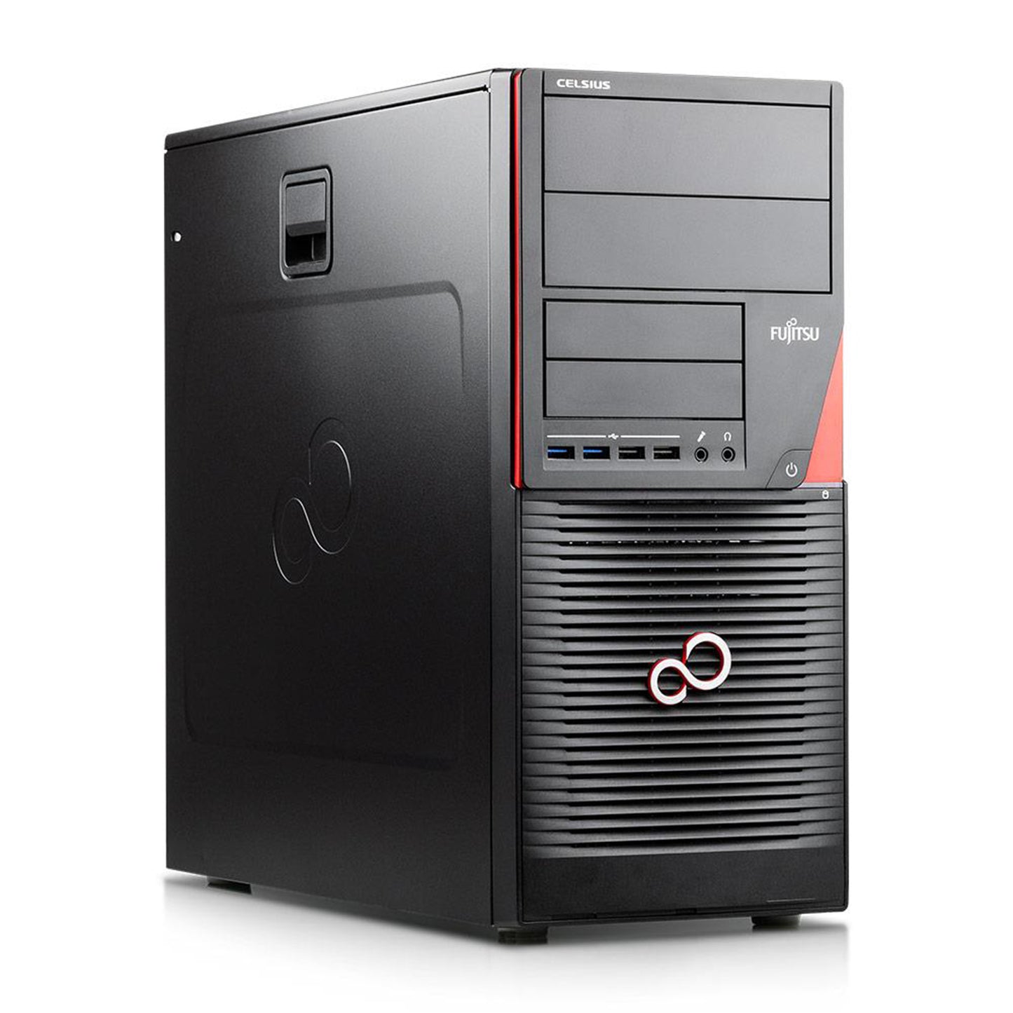 Fujitsu Celsius W550 PC Computer Tower Workstation Intel Core i7-6700 Ram 16GB SSD 512GB Freedos (Ricondizionato Grado A)