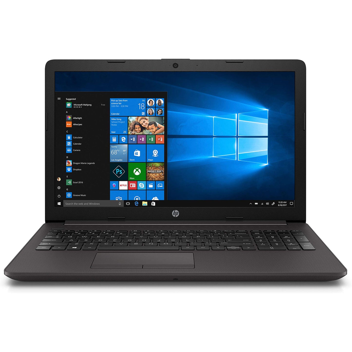 HP 255 G7 Computer PC Notebook 15.6" Full HD AMD Ryzen 3 2200U Ram 8Gb SSD 256Gb Freedos (Ricondizionato Grado A)