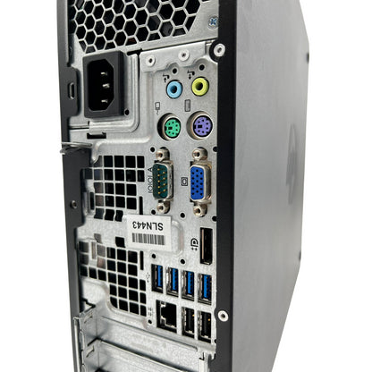 HP Elite 8300 SFF PC Computer Intel i5-3470 Ram 16GB SSD 240GB DVD-ROM (Ricondizionato Grado A)