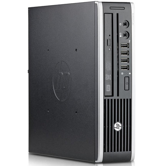 HP Elite 8300 USDT PC Computer Intel Core i5-3470S Ram 8GB SSD 240GB DVD-ROM (Ricondizionato Grado A)