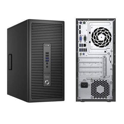 HP EliteDesk 705 G3 Tower PC Computer AMD A10-8770 Ram 8GB SSD 256GB (Ricondizionato Grado A)