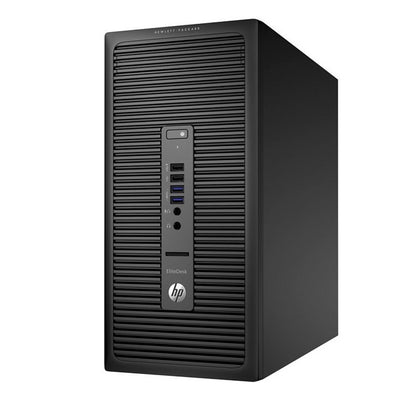HP EliteDesk 705 G3 Tower PC Computer AMD A10-8770 Ram 8GB SSD 256GB (Ricondizionato Grado A)