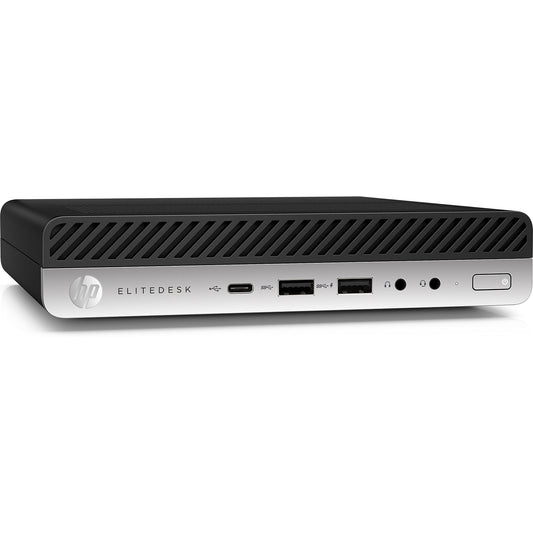 HP EliteDesk 705 G5 Mini PC Computer AMD Ryzen 5 Pro 3400GE Ram 16GB SSD 240GB (Ricondizionato Grado A)