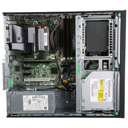 HP EliteDesk 800 G1 SFF PC Computer Intel i5-4460 Ram 8GB SSD 240GB DVD-ROM (Ricondizionato Grado A)