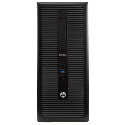 HP EliteDesk 800 G1 Tower PC Computer Intel i5-4460 Ram 8GB SSD 240GB DVD-ROM (Ricondizionato Grado A)
