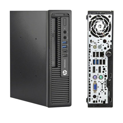 HP EliteDesk 800 G1 USDT PC Computer Intel i7-4770S Ram 16GB SSD 240GB DVD-ROM (Ricondizionato Grado A)