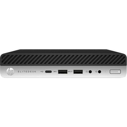 HP EliteDesk 800 G3 Mini Computer Intel i5-7400T Ram 8GB SSD 240GB (Ricondizionato Grado A)
