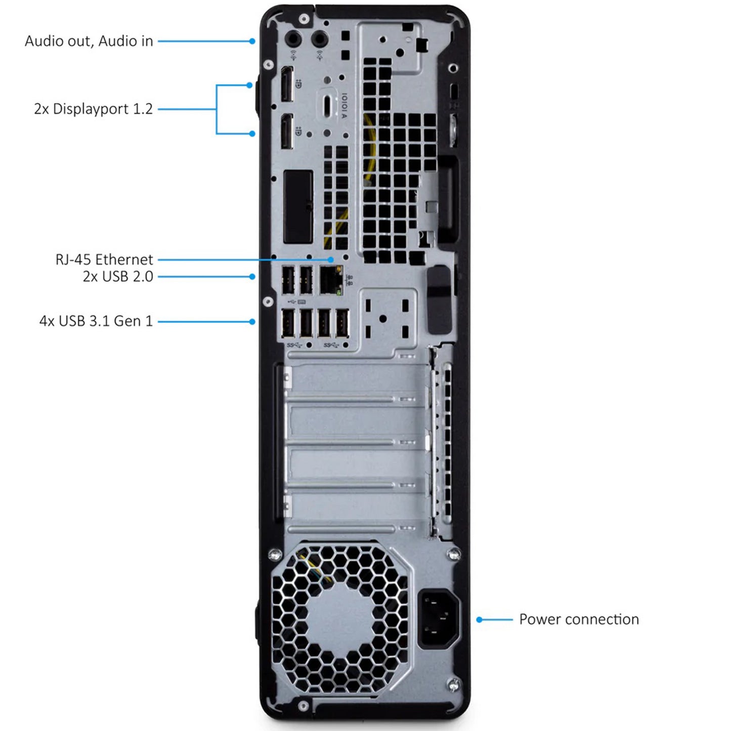 HP EliteDesk 800 G3 SFF Computer Intel i7-6700 Ram 8GB SSD 240GB (Ricondizionato Grado A)