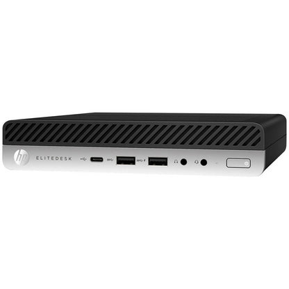 HP EliteDesk 800 G4 Mini Computer Intel i7-8700T Ram 16GB SSD 512GB (Ricondizionato Grado A)