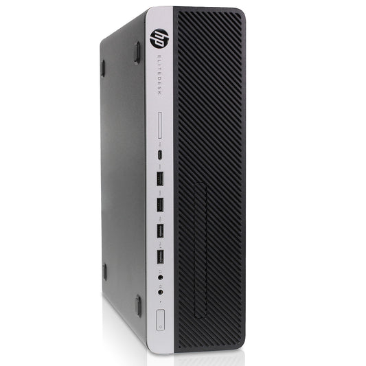 HP EliteDesk 800 G4 SFF PC Computer Intel i7-8700 Ram 16GB SSD 512GB (Ricondizionato Grado A)