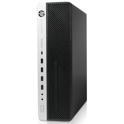 HP EliteDesk 800 G4 SFF PC Computer Intel i7-8700 Ram 16GB SSD 512GB (Ricondizionato Grado A)