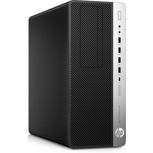 HP EliteDesk 800 G4 Tower Computer Intel i7-8700 Ram 16GB SSD 480GB (Ricondizionato Grado A)