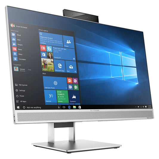 HP EliteOne 800 G4 PC Computer All-In-One 23.8" Touch Intel i5-8400 Ram 16GB SSD 512GB Webcam Freedos (Ricondizionato Grado A)