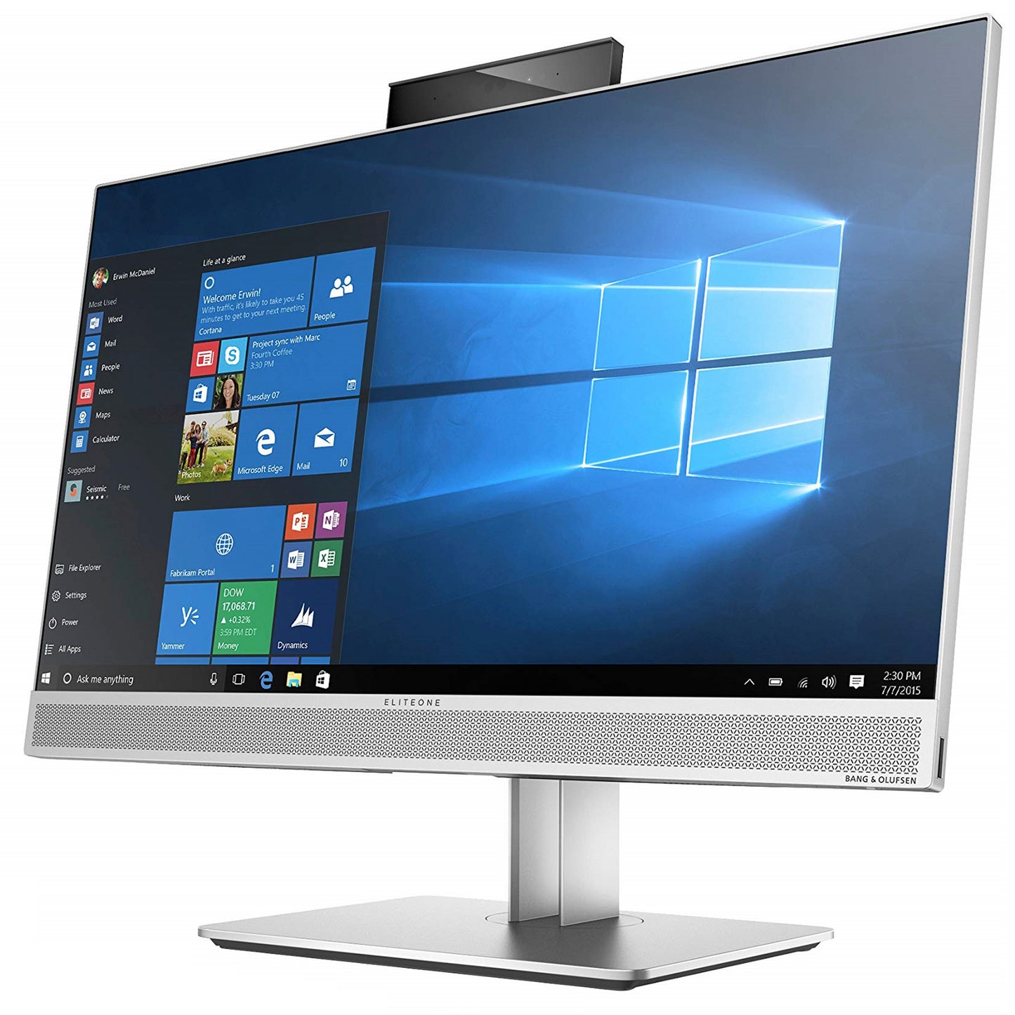 HP EliteOne 800 G4 PC Computer All-In-One 23.8" Touch Intel i5-8400 Ram 16GB SSD 512GB Webcam Freedos (Ricondizionato Grado B)