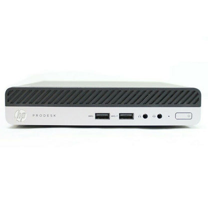 HP ProDesk 405 G4 Mini PC Computer AMD Ryzen 5 Pro 2400GE Ram 16GB SSD 240GB (Ricondizionato Grado A)