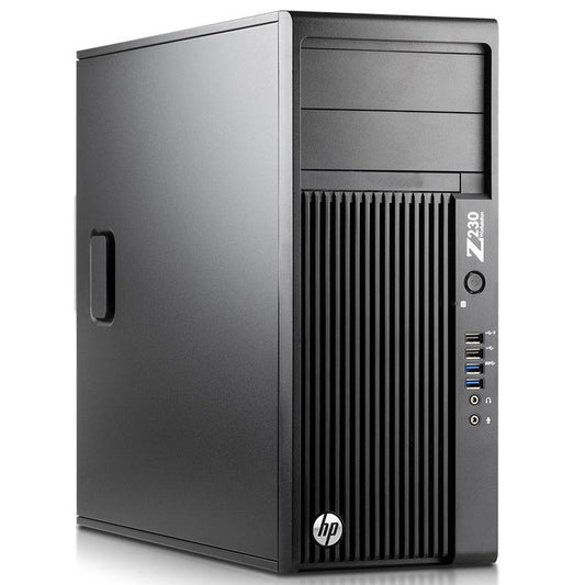 HP Workstation Z230 Tower Computer Intel i7-4770 Ram 32GB SSD 1TB (Ricondizionato Grado A)