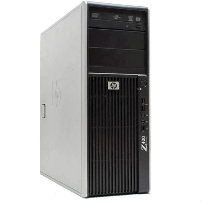 HP Workstation Z400 Tower Computer Intel i7-960 Ram 16Gb SSD 240Gb GeForce GT 1030 2GB (Ricondizionato Grado A)