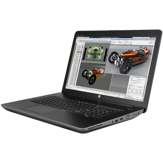 HP Workstation ZBook 17 G3 Notebook 17.3" Intel i5-6440HQ Ram 16GB SSD 512GB Webcam (Ricondizionato Grado A)