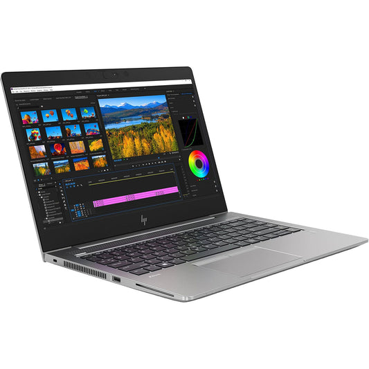HP ZBook 14U G5 Notebook 14" Full HD Touch Intel i5-8350U Ram 16GB SSD 512GB NVMe Webcam Freedos (Ricondizionato Grado A)