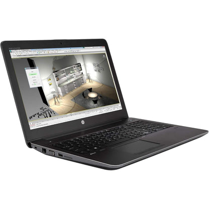 HP ZBook 15 G3 Notebook 15.6" Full HD Intel i7-6820HQ Ram 32Gb SSD 512Gb Nvidia Quadro M2000M (Ricondizionato Grado A)