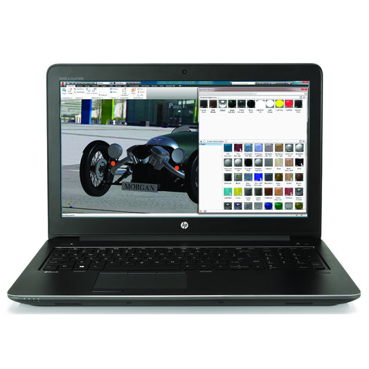 HP ZBook 15 G4 Notebook 15.6" Intel i7-7820HQ Ram 16Gb SSD 512Gb Nvidia Quadro M2200M (Ricondizionato Grado B)