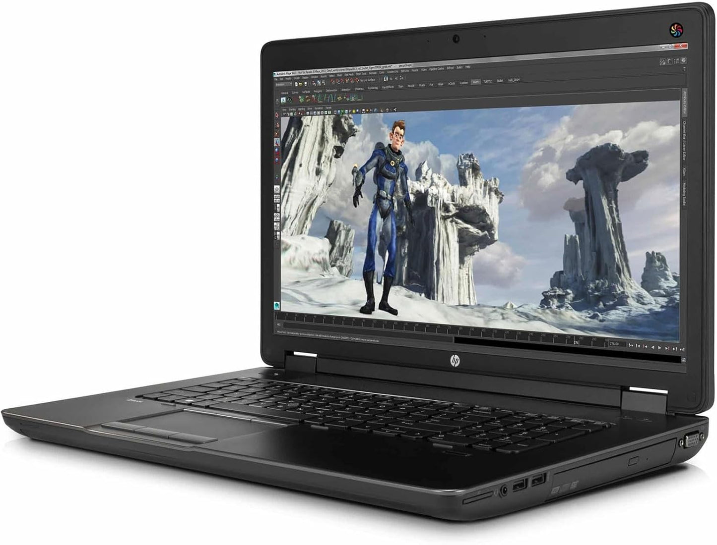 HP ZBook 17 G2 Notebook 17.3" Full HD Intel i7-4810MQ Ram 32Gb SSD 512Gb Nvidia Quadro K3100M (Ricondizionato Grado A)