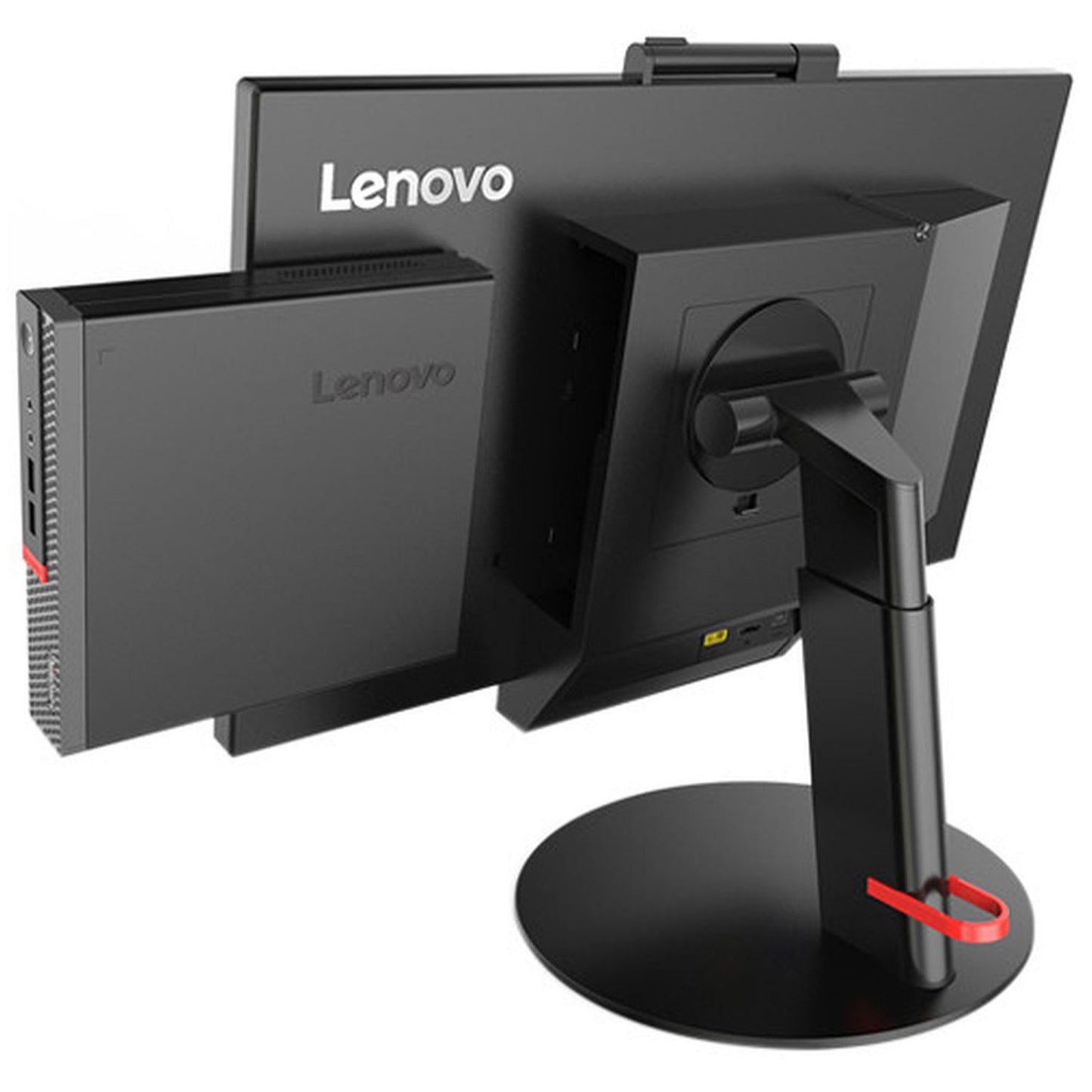 Lenovo All-In-One ThinkCentre TIO 22" Gen3 + Computer Lenovo Tiny M920Q Intel i5-8400T Ram 8Gb SSD 240Gb Webcam Freedos (Ricond