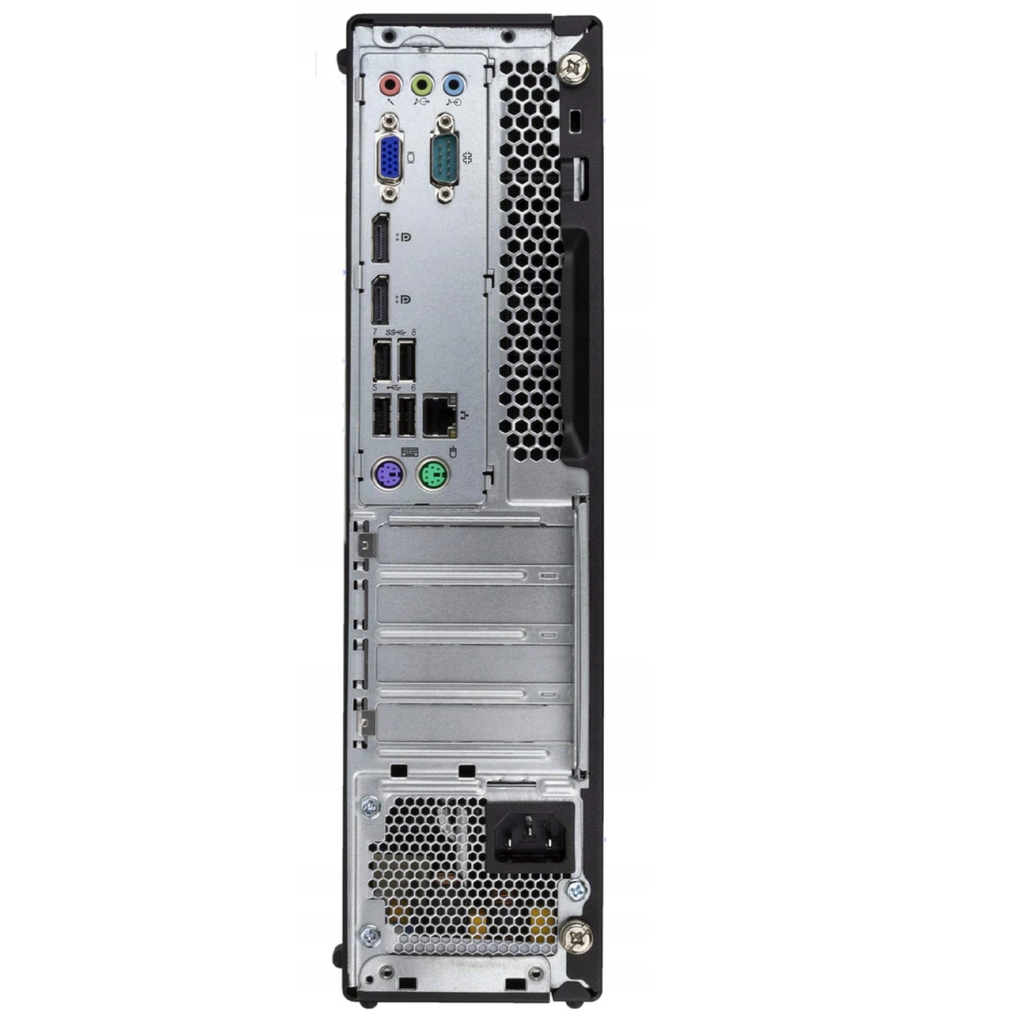 Lenovo M725S SFF PC Computer AMD Ryzen 5 2400G Ram 8GB SSD 256GB Freedos (Ricondizionato Grado A)