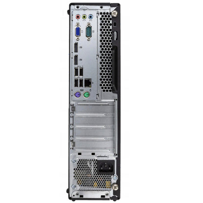 Lenovo M725S SFF PC Computer AMD Ryzen 5 2400G Ram 8GB SSD 256GB Freedos (Ricondizionato Grado A)
