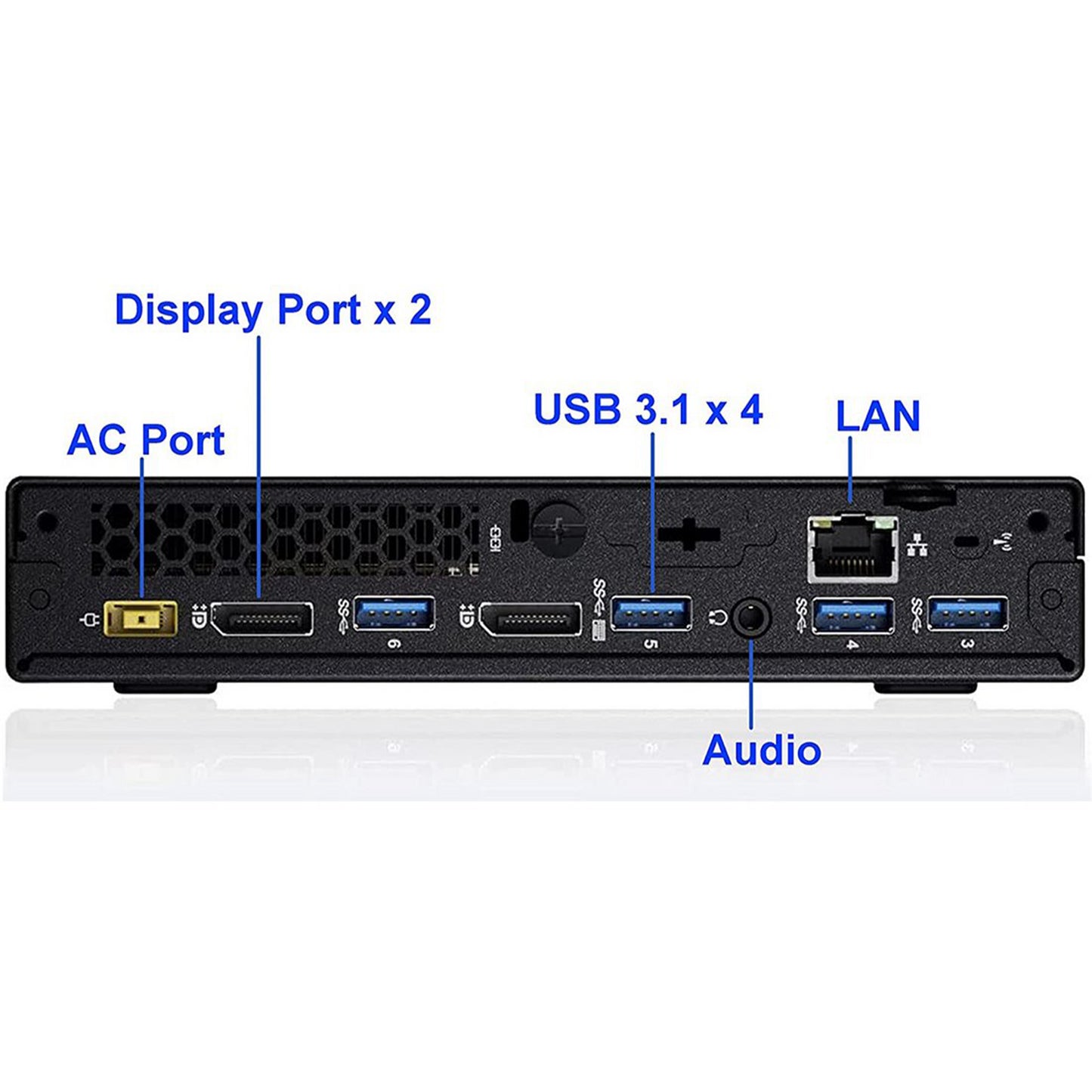 Lenovo ThinkCentre M700 Tiny PC Computer Intel i5-6400T Ram 16GB SSD 512GB (Ricondizionato Grado A)