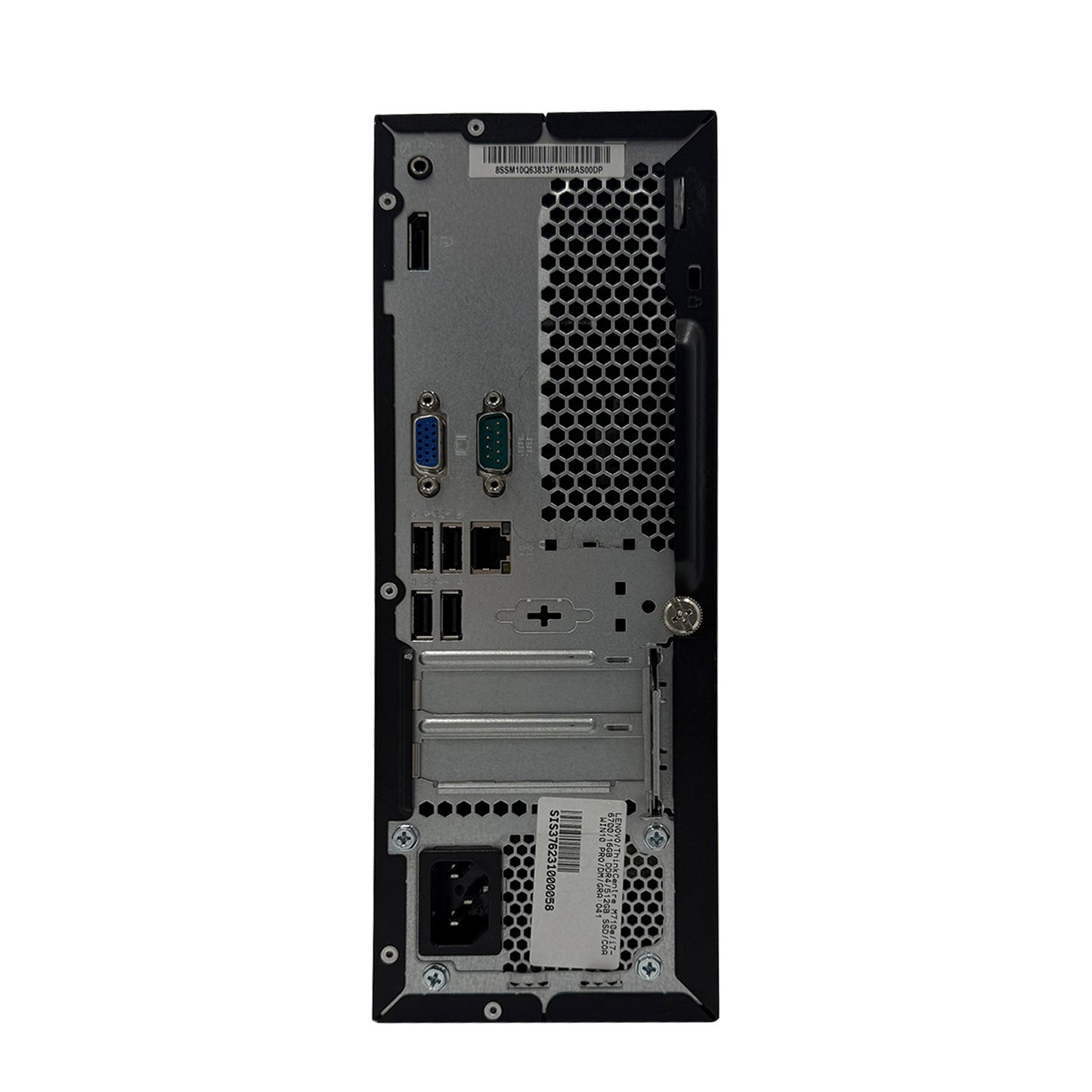 Lenovo ThinkCentre M710e SFF PC Computer Intel i7-6700 Ram 16GB SSD 512GB Freedos (Ricondizionato Grado A)