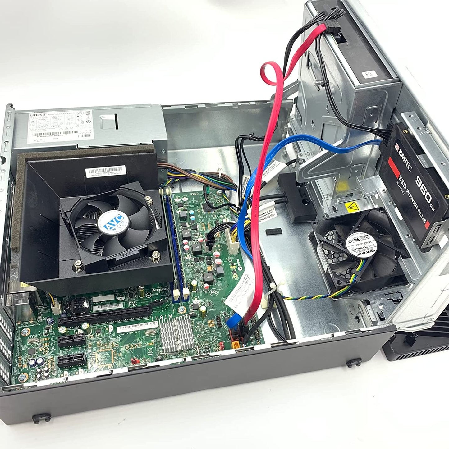 Lenovo ThinkCentre M73 SFF PC Computer Intel i5-4430S Ram 8GB SSD 240GB DVD-ROM (Ricondizionato Grado A)