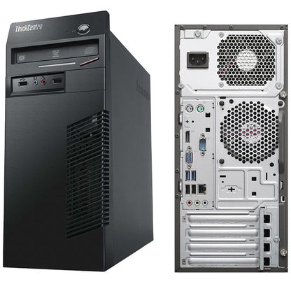 Lenovo ThinkCentre M73 Tower PC Computer Intel i5-4460 Ram 4GB SSD 240GB (Ricondizionato Grado A)