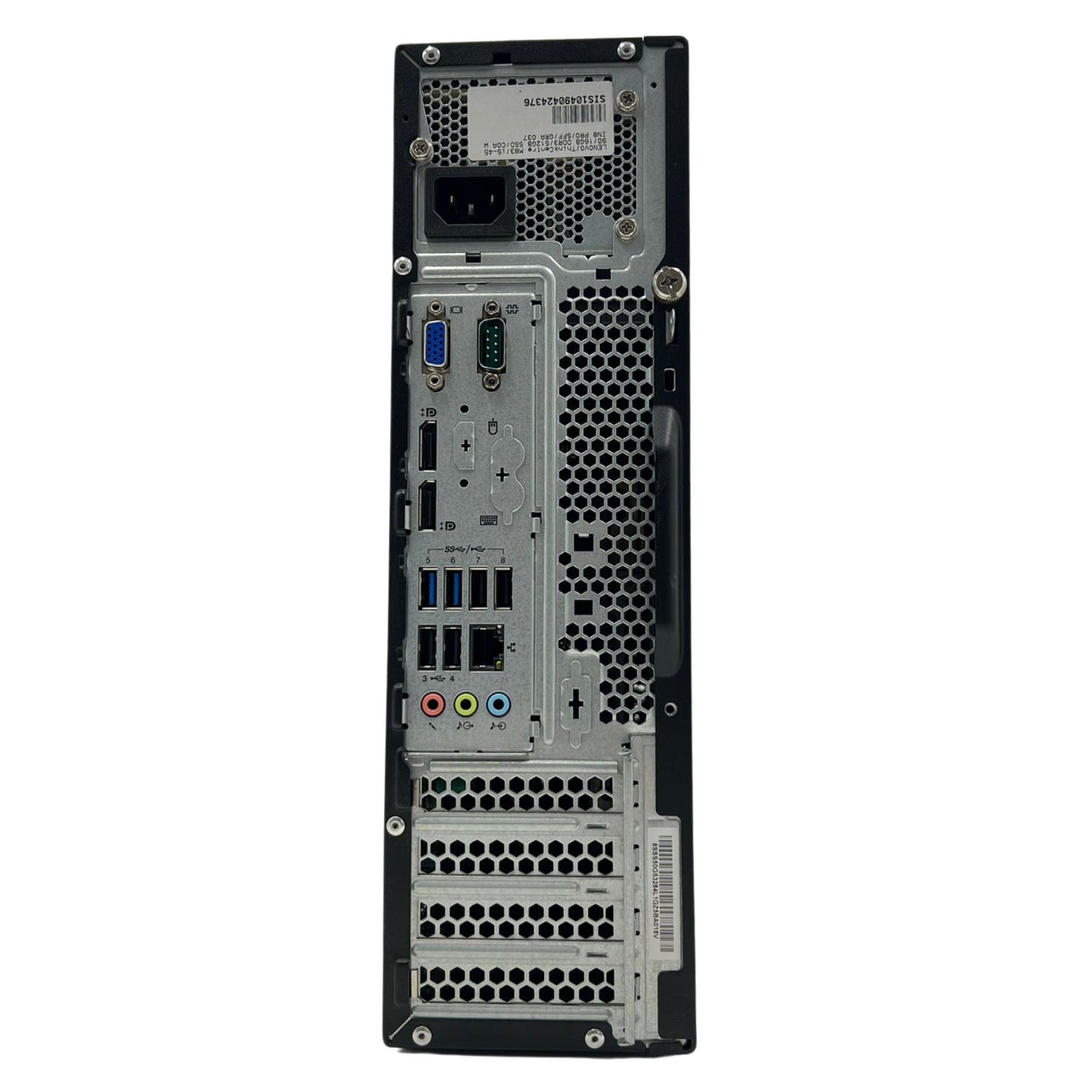 Lenovo ThinkCentre M83 SFF PC Computer Intel i5-4460 Ram 16GB SSD 480GB (Ricondizionato Grado A)