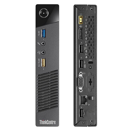 Lenovo ThinkCentre M83 Tiny PC Computer Intel i5-4570T Ram 8GB SSD 240GB (Ricondizionato Grado A)