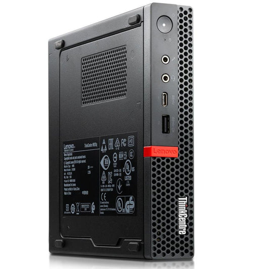 Lenovo ThinkCentre M920q Tiny Intel i7-8700T Ram 16GB SSD 512GB Freedos (Ricondizionato Grado A)