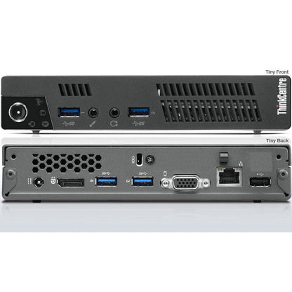 Lenovo ThinkCentre M92P Tiny PC Computer Intel i5-3470T Ram 8GB SSD 240GB (Ricondizionato Grado A)