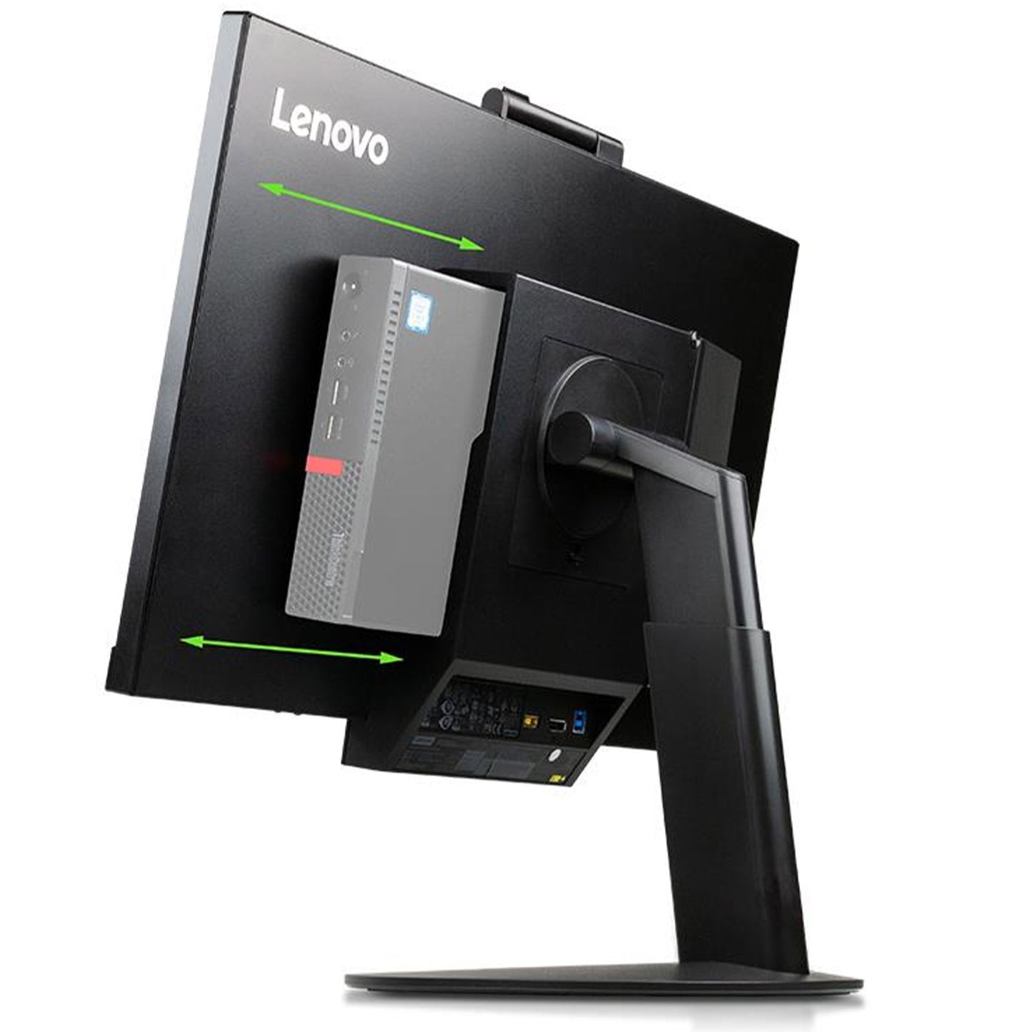 Lenovo ThinkCentre Tiny In One AIO 24 Gen3 24" FHD PC M720q Intel i5-8400T Ram 8Gb SSD 256Gb (Ricondizionato Grado A)