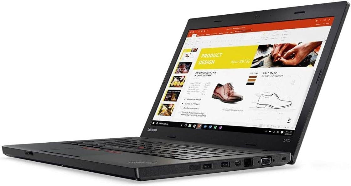 Lenovo ThinkPad L470 Notebook 14" HD Intel i5-7200U Ram 16GB SSD 240GB Webcam (Ricondizionato Grado B)