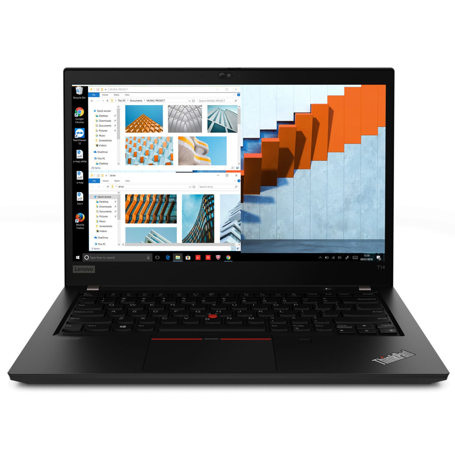 Lenovo ThinkPad T14 Gen1 14" Full HD Touch PC Notebook Intel i7-10610U Ram 16Gb SSD 512Gb Freedos (Ricondizionato Grado B)