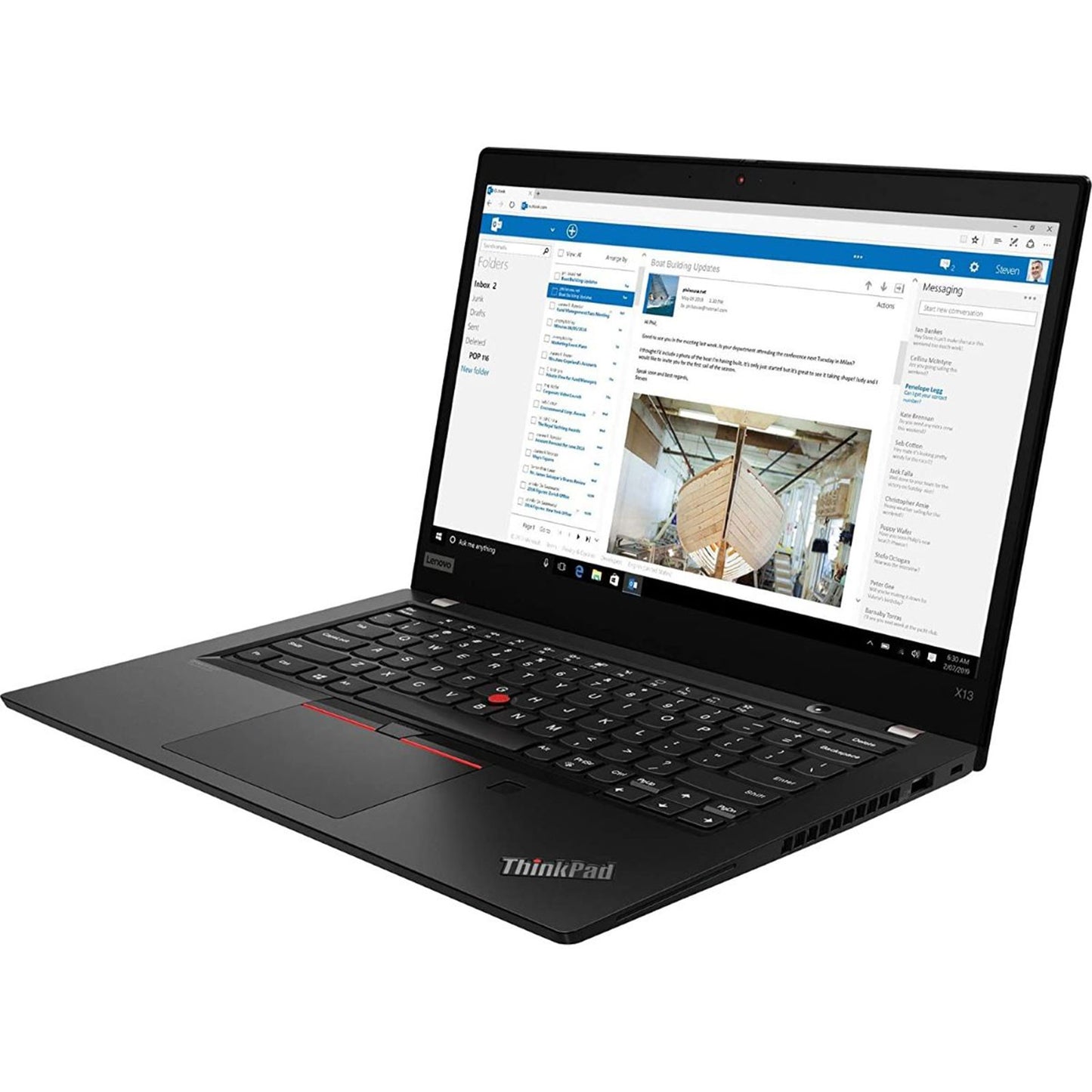 Lenovo ThinkPad X13 Gen1 13.3" Full HD PC Notebook AMD Ryzen 5 4650U Ram 16Gb SSD 1Tb Freedos (Ricondizionato Grado A)