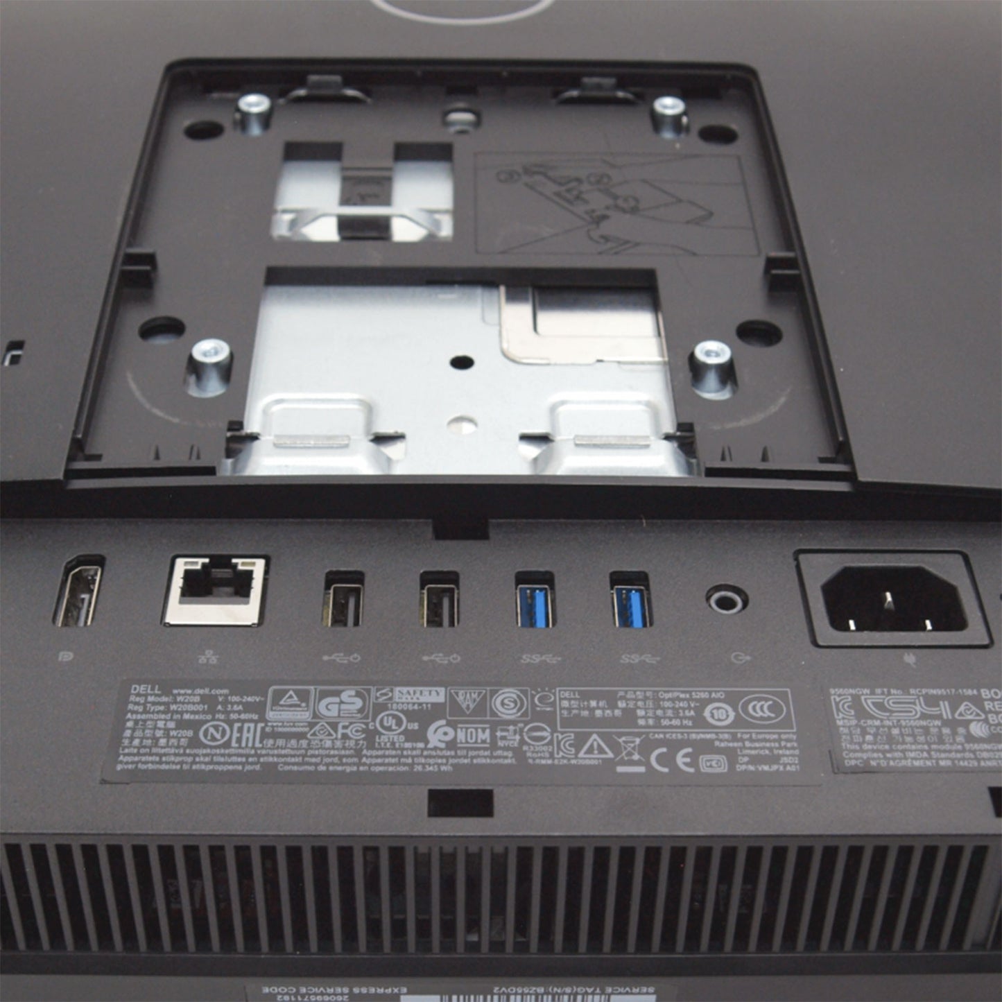 PC Computer All-In-One Ricondizionato Dell OptiPlex 5260 21.5" Intel i5-8400 Ram 8GB SSD 240GB Webcam Freedos